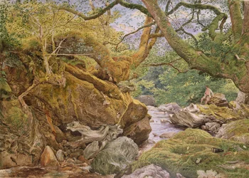 Studie aus der Natur: Inveruglas, 1857